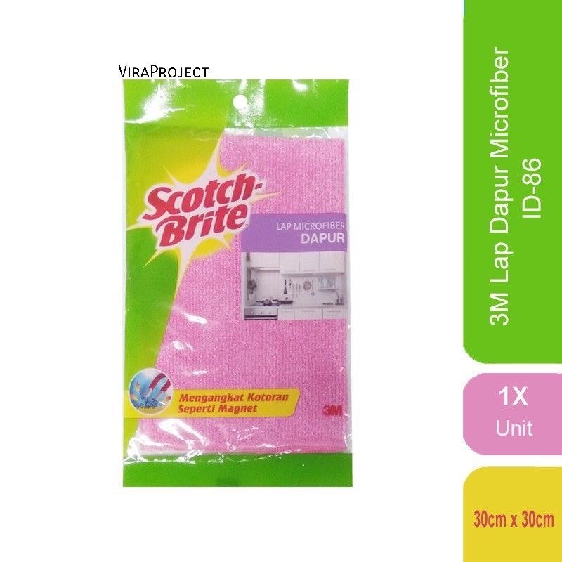 3M SCOTCH BRITE ID-86 LAP MICROFIBER DAPUR