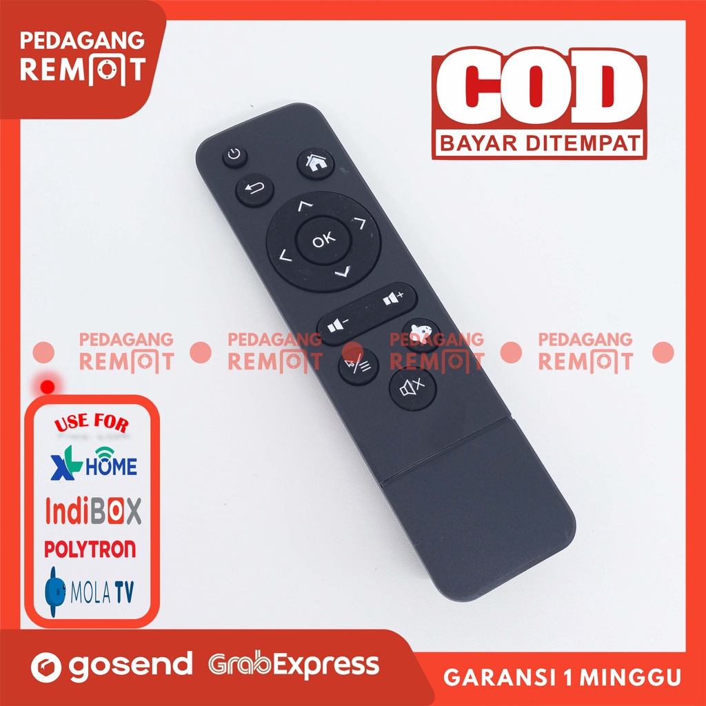 Jual Remot Remote STB XL Home Akari AX512 / Remote Set Top Box Android ...