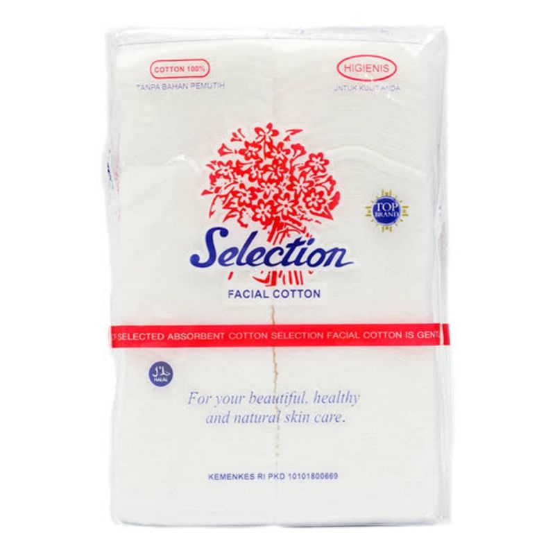 Selection Facial Cotton - Kapas Selection - Kapas Wajah - Kapas Pembersih Muka