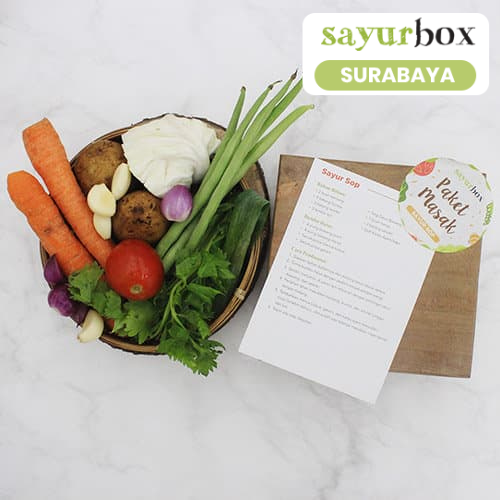 

Paket Masak Sayur Sop 500 gram (Sayurbox) - SURABAYA