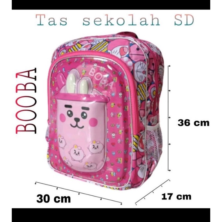 Tas boba sd tas perempuan bisa nyala LED boba sd