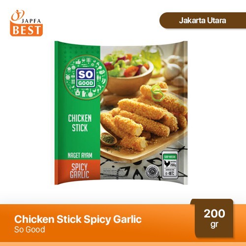 

Nugget Stick Spicy Garlic So Good 200 gr