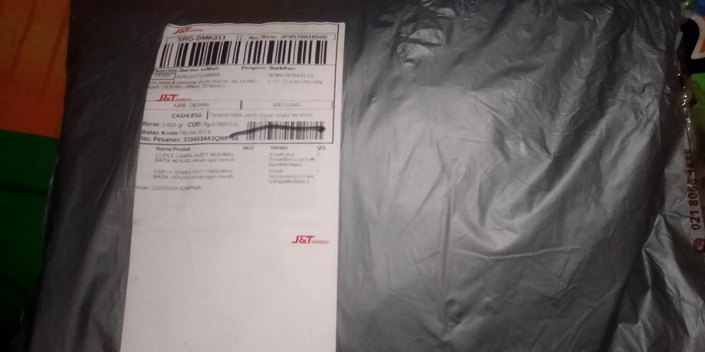 Cople Gamis Jazzy Modang Batik Adnan Pekalongan Murah Ini