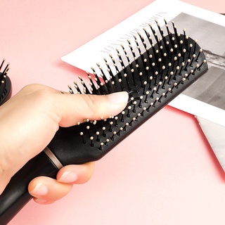 MurmerOfficial R665 Hair Brush Sisir Semua Jenis Rambut Anti Kusut dan Pijat Kepala Flat Sisir