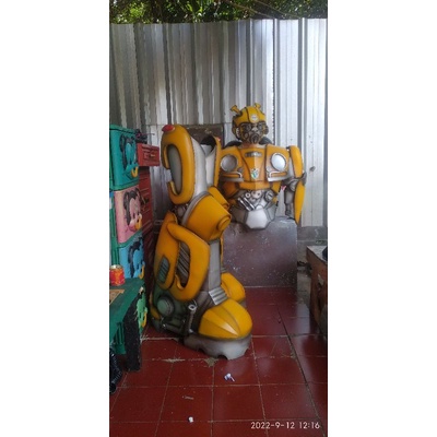 kostum bumblebee VW + free helmet / topeng