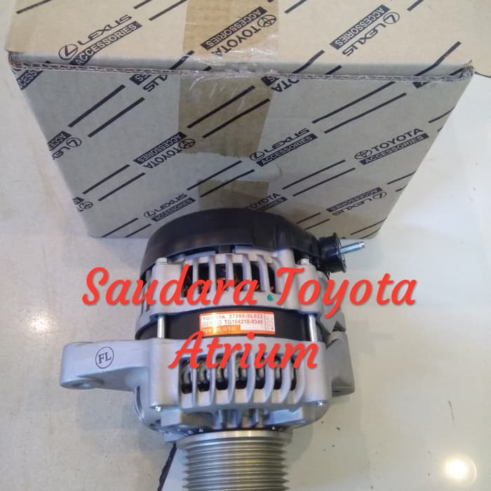 dinamo ampere dinamo amper altenator innova fortuner hilux diesel ori
