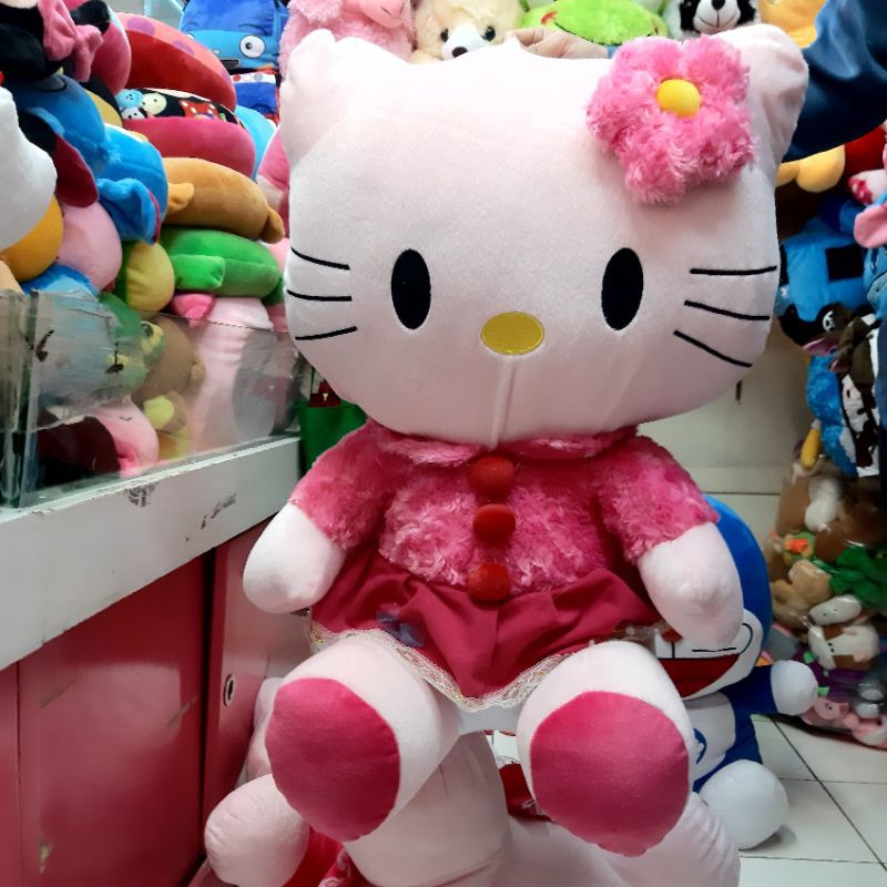 Boneka Hello Kitty Tapak Jumbo