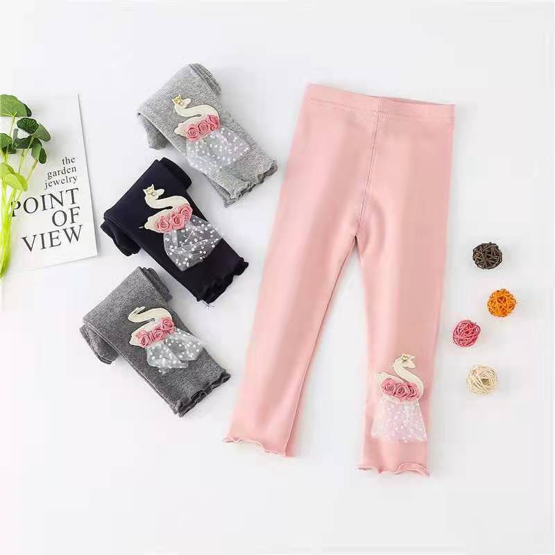 HappyOliver LEGGING MOTIF IMPORT celana legging anak motif bunga lucu import PART4