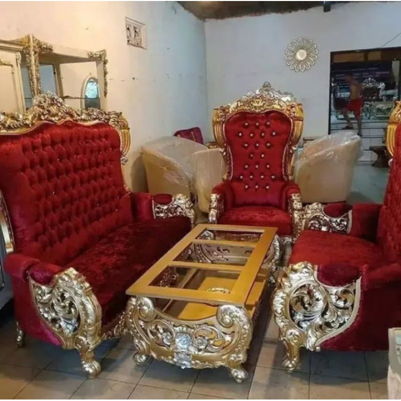 Kursi sofa tamu syahrini kontruksi kuat