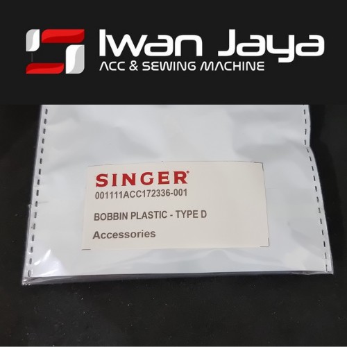 [Singer] Bobbin / Spool Plastik Mesin Jahit Semi Portable-Type D (Pendek)
