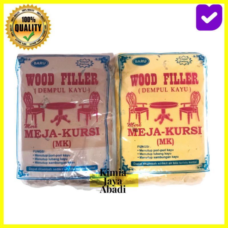 Wood Filler / Dempul Kayu Waterbase 500 Gram