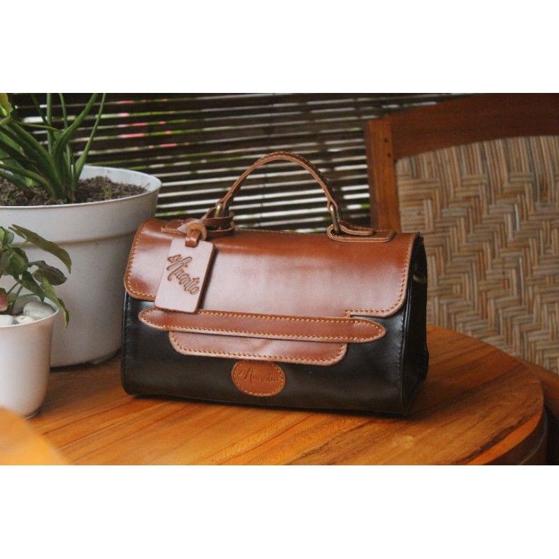 ANANTIO/TAS TANGAN / HAND BAG / TAS PESTA 100% KULIT ASLI
