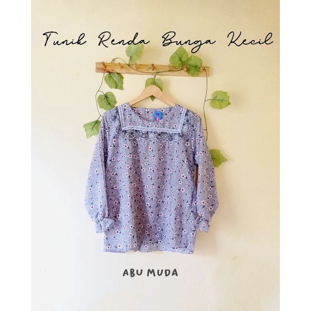 Blouse Renda Bunga Kecil
