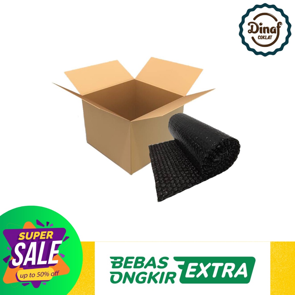 

Extra Tambahan Packing Bubble Wrap + Kardus