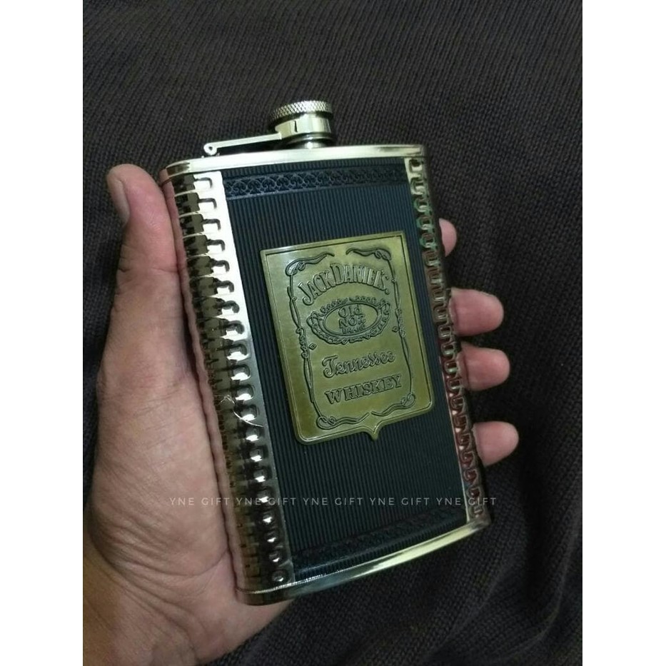 Unik Hip Flask Jack Daniels JD05  Hipflask  Botol Minum  Tempat Minuman Baru