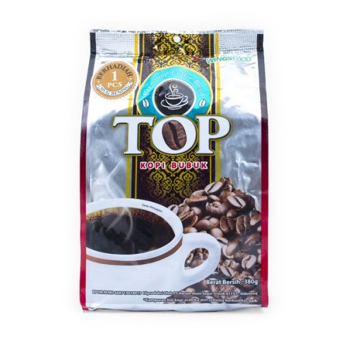 

TOP KOPI MURNI BUBUK 380GR KOPI BUBUK HITAM MURNI TOP COFFEE ( FREE GELAS MUG CANTIK )