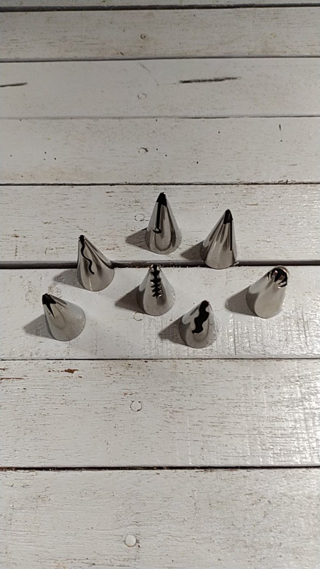 7pcs Spuit Piping Rusia Bahan Stainless Steel