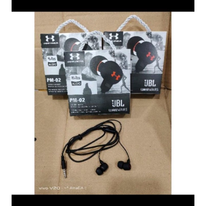 headset PM02 handsfree PM-02 Earphone high Quality Mega bass