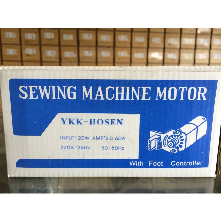 Dinamo Mesin Jahit 120 watt Merk Nasional / National / YKK 120W Sewing Motor Machine 120watt