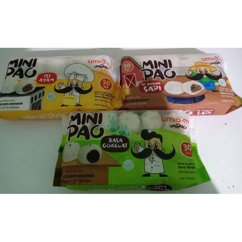 

Minipao Umiami Berbagai Rasa isi 30 pcs enak dan murmer ~
