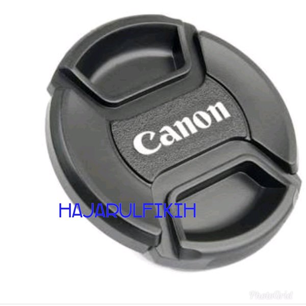 tutup lensa Canon 18-135mm