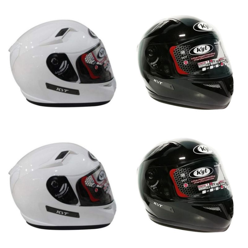 Helm Full Face Double Visor | Kyt K2 Rider Polos
