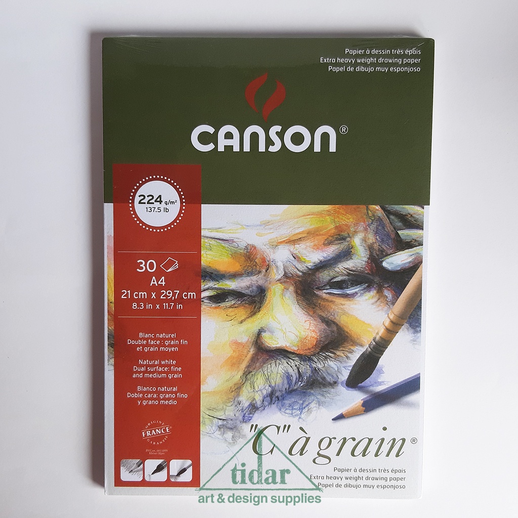 

Canson C a Grain Sketchbook A4 224 gsm - Buku Gambar - Sketch Book