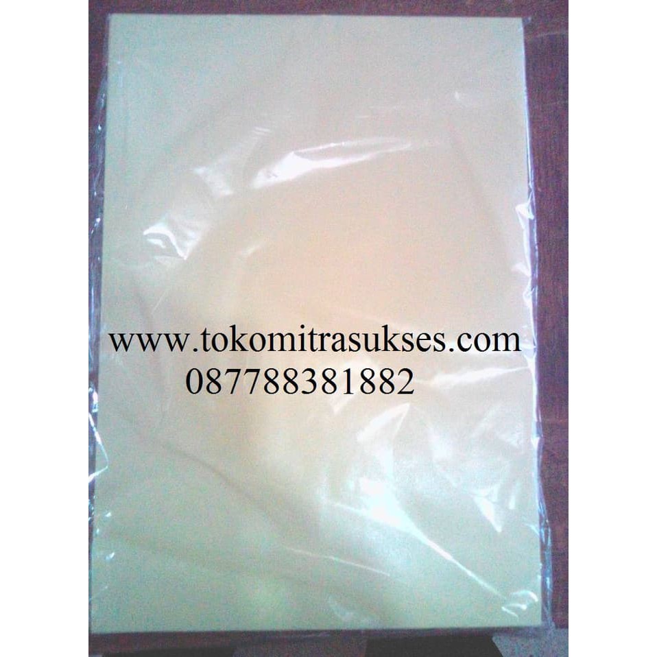 

Plastik Laminasi Dingin Doff Matte