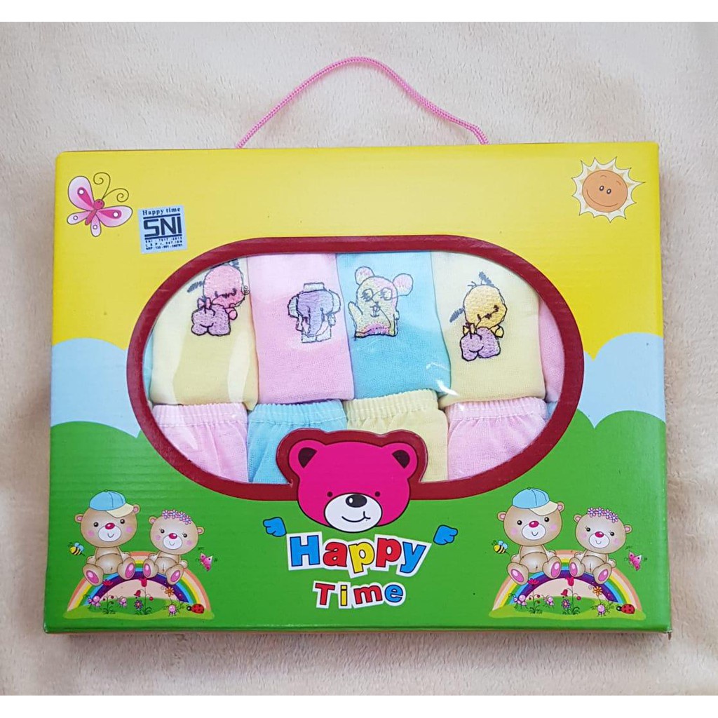 celana bayi / celana dus / celana bayi lusinan /celana happy time-DUS