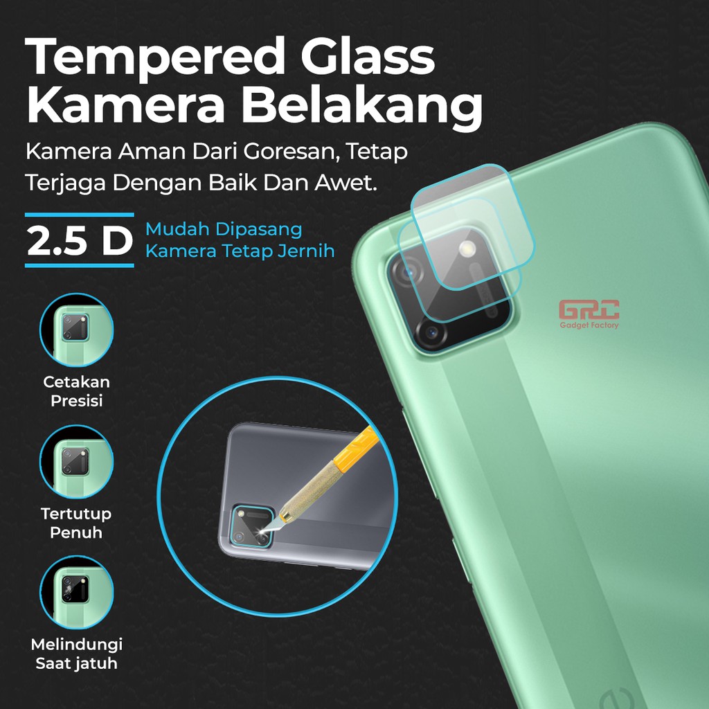 Tempered Glass Realme C11 HOGO Full Cover Anti Gores Kaca