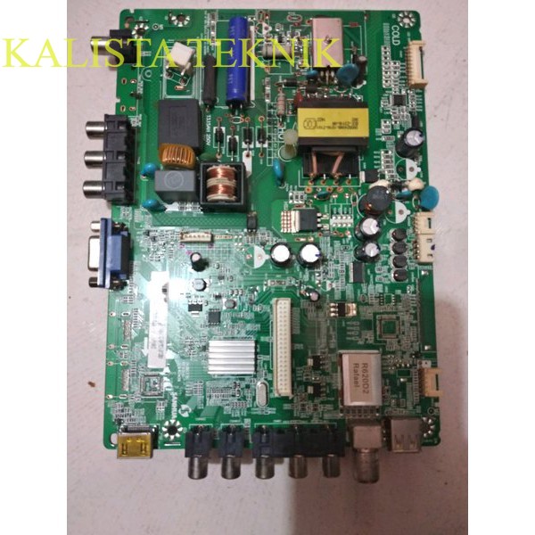 MB - MAINBOARD - MESIN TV LED PANASONIC TH 24A402G - 24A402 G - 24 A 402 G ori
