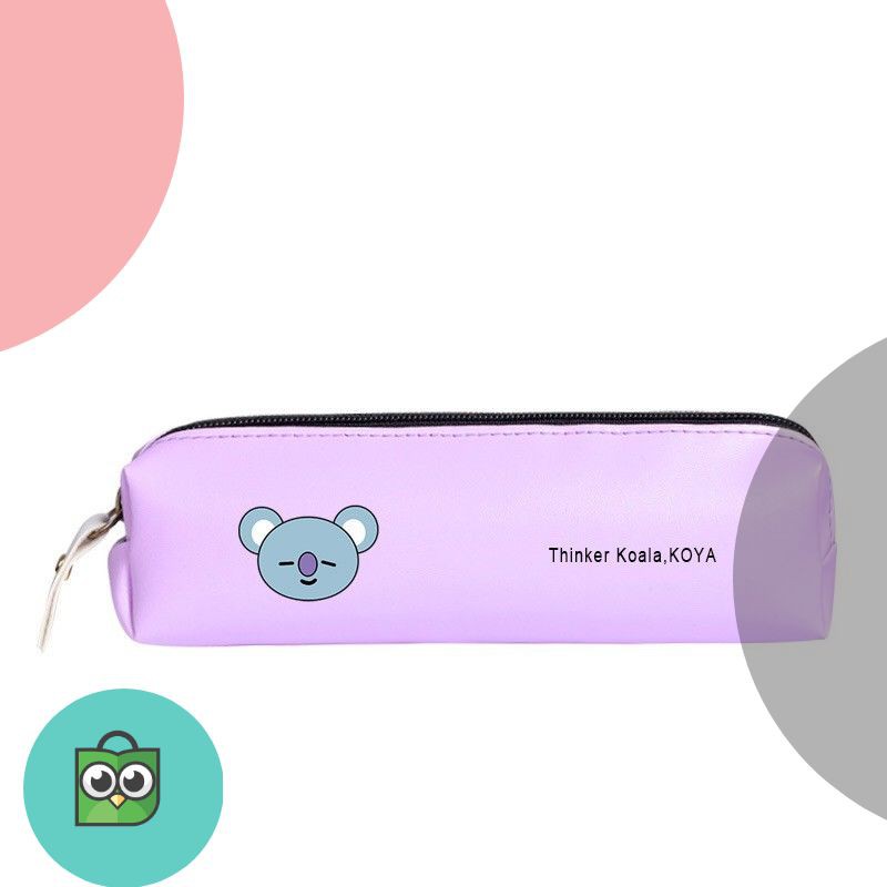 

Grosir [BS] BISA COD KPOP BTS BT21 Kotak Pensil Tempat Pensil Pencil Box Case Terkeren