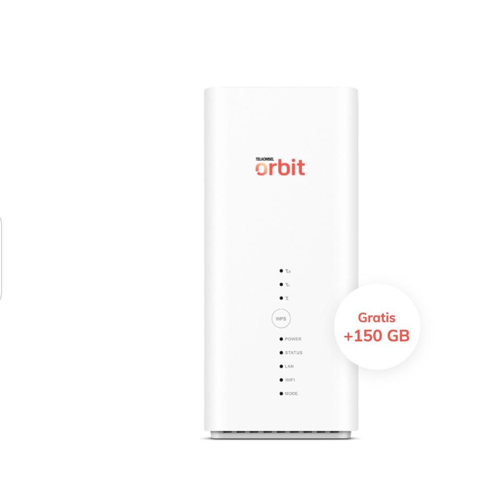 Modem Router Telkomsel Orbit Max Limited | Garansi Resmi - Huawei B818