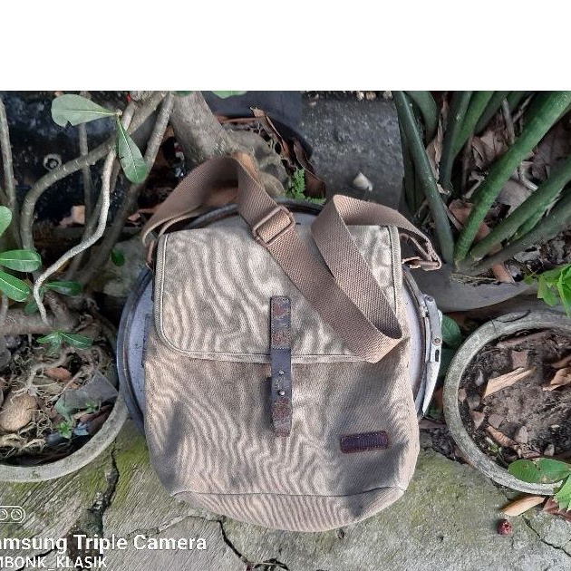 tas slempang kanvas greenlight jadul vintage lawas ORIGINAL tas selempang kanvas jadul tas kanvas la