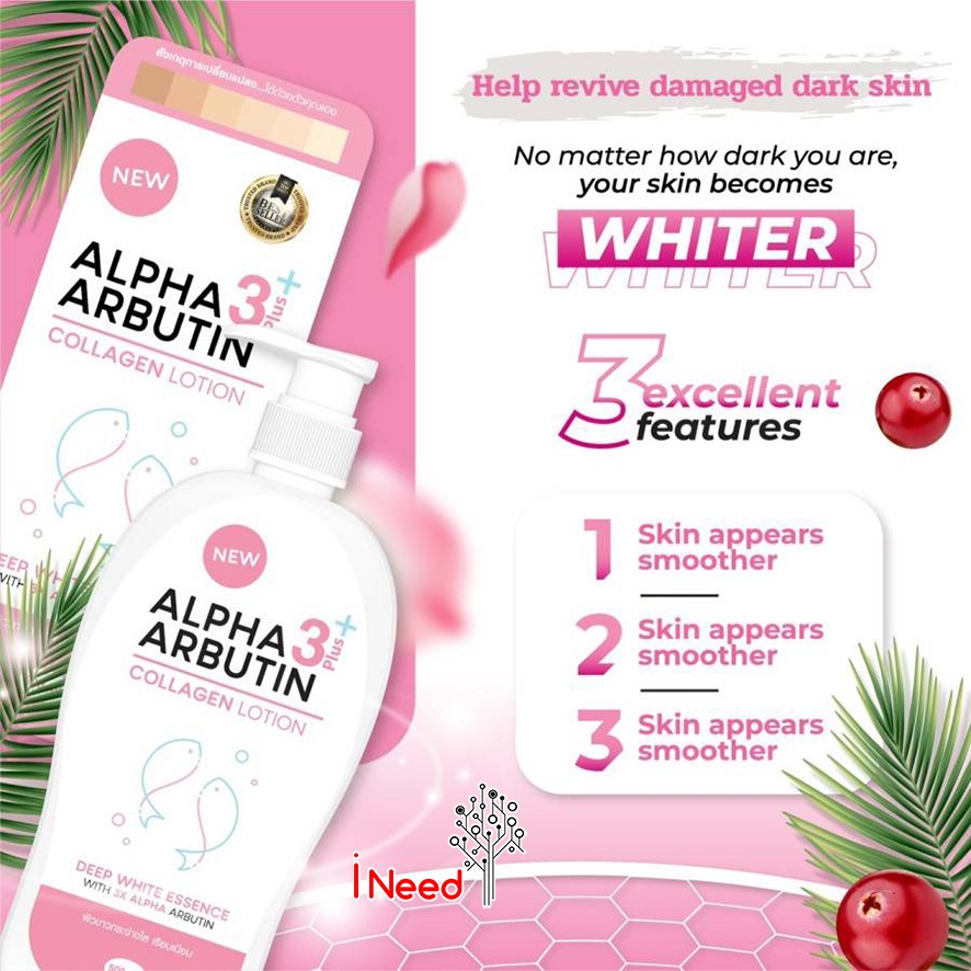 (INEED) ALPHA ARBUTIN 3 PLUS COLLAGEN WHITENING SERIES BEST SELLER