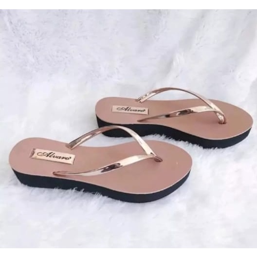 SANDAL WEDGES WANITA GLITER-ALVIA