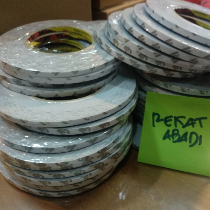 

Dijual Promo Double Tape Tisue 3M 9075I / 7385C 6Mmx50M Terlaris