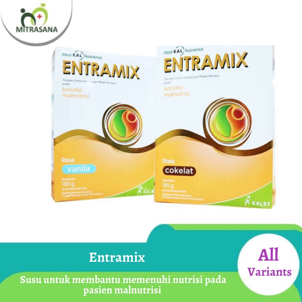 

Entramix 174 gram - Nutrisi Seimbang Khusus Dewasa