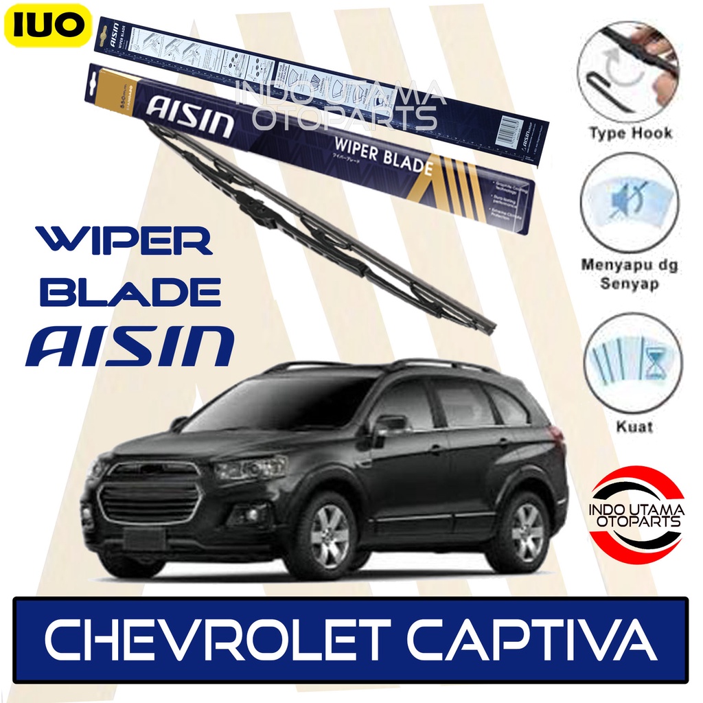 Wiper Mobil Chevrolet CAPTIVA AISIN Sepasang 16-24 ORIGINAL