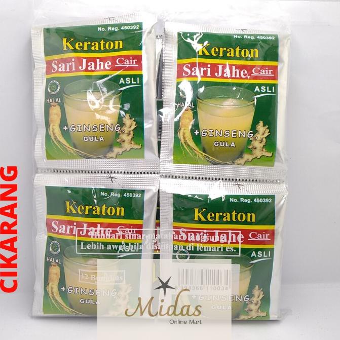 

[KODE PRODUK BC8VB6934] Keraton Sari Jahe 12 Sachet