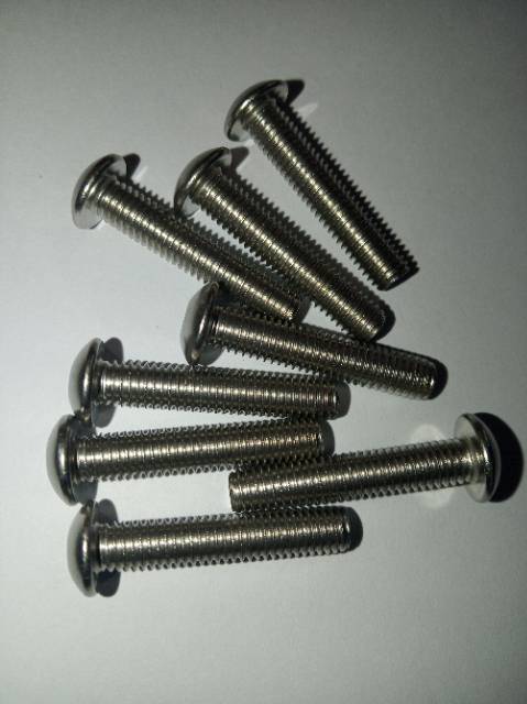 Button L M5 x 25 (2.5cm) stainless 304