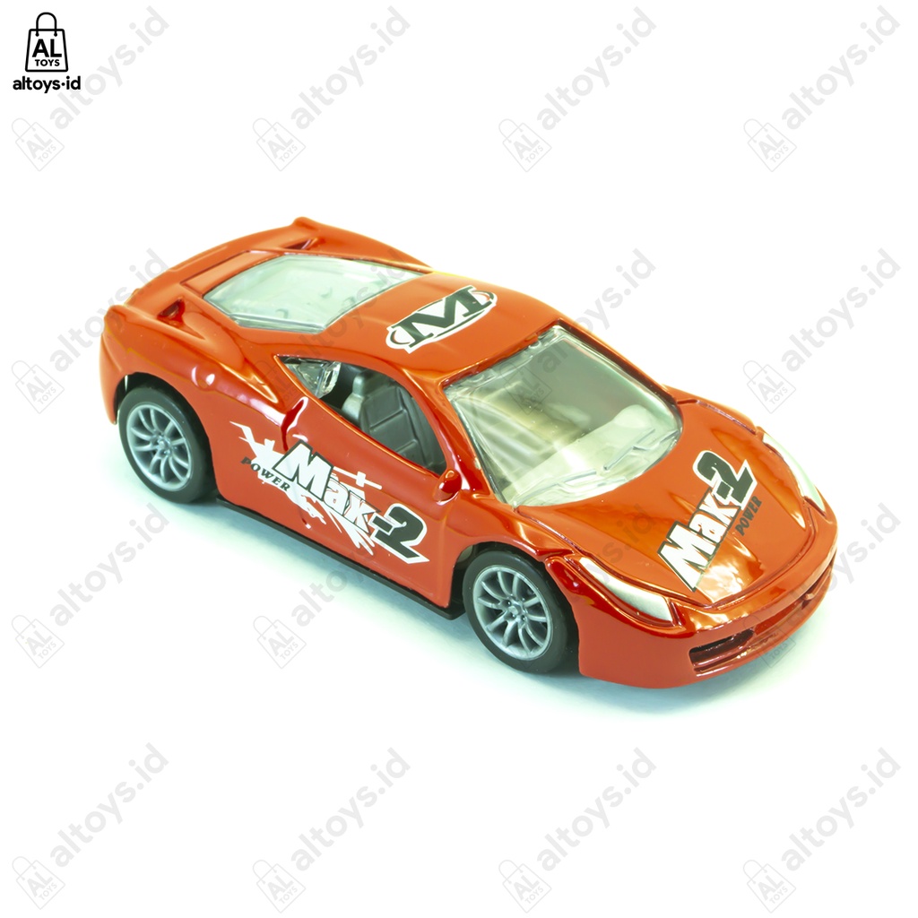 Diecast Mobil Sport Car Auto World Metal Alloy 1:64 Pullback  N01228B