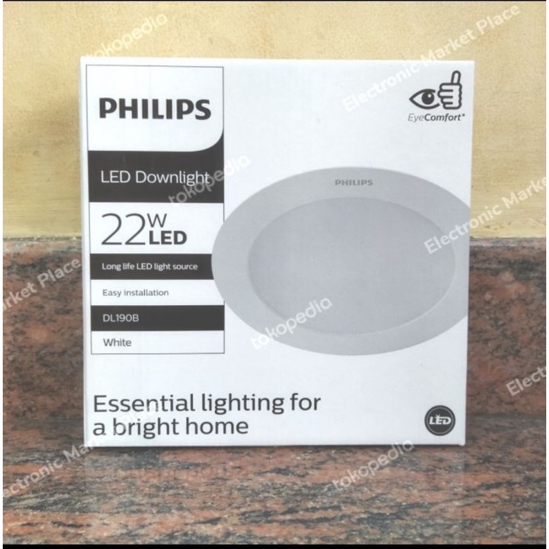 Downlight led 22w eridani philips