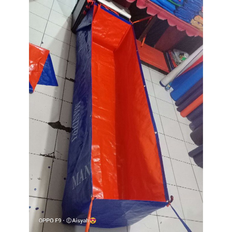 TERPAL KOLAM IKAN TYPE A12 KOREA ORGINAL UKRAN 250x50x50