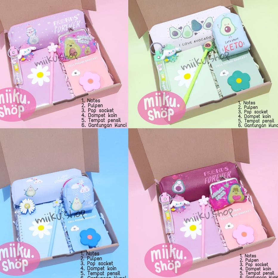 

GIFT BOX / BIRTHDAY GIFT BOX / PAKET BOX HAMPERS LUCU KAKTUS ALPUKAT !!