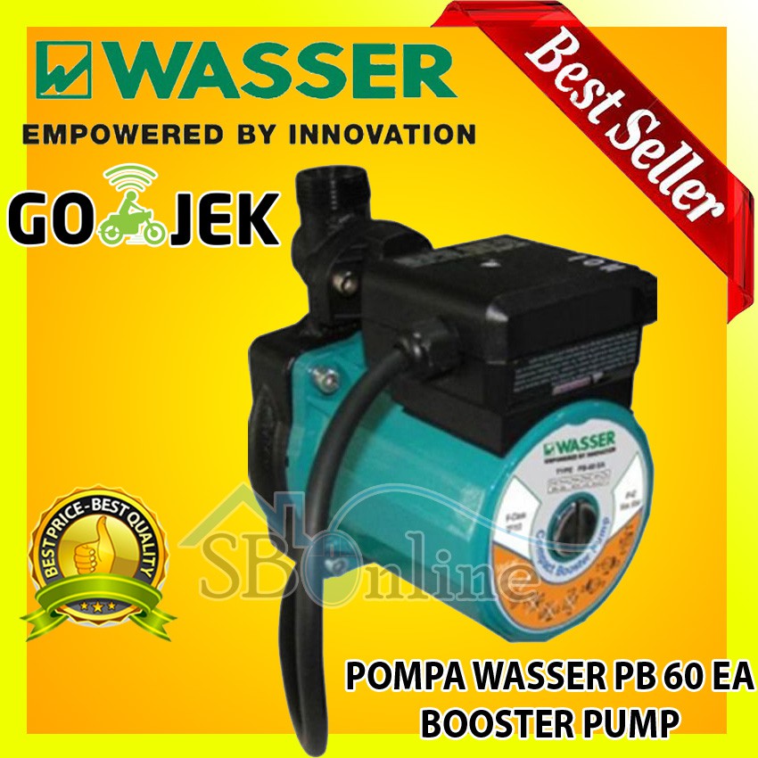 Wasser PB 60 EA Pompa Booster Garansi Resmi