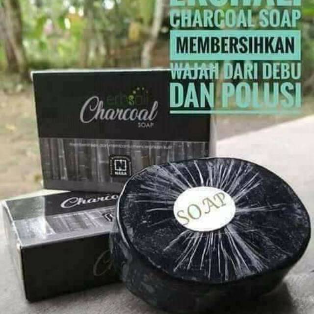 Charcoal soap
