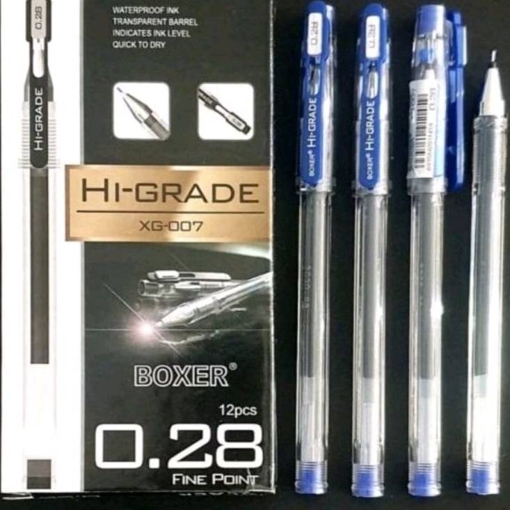 

PULPEN GEL HI- GRADE 0.28 XG007 HITAM