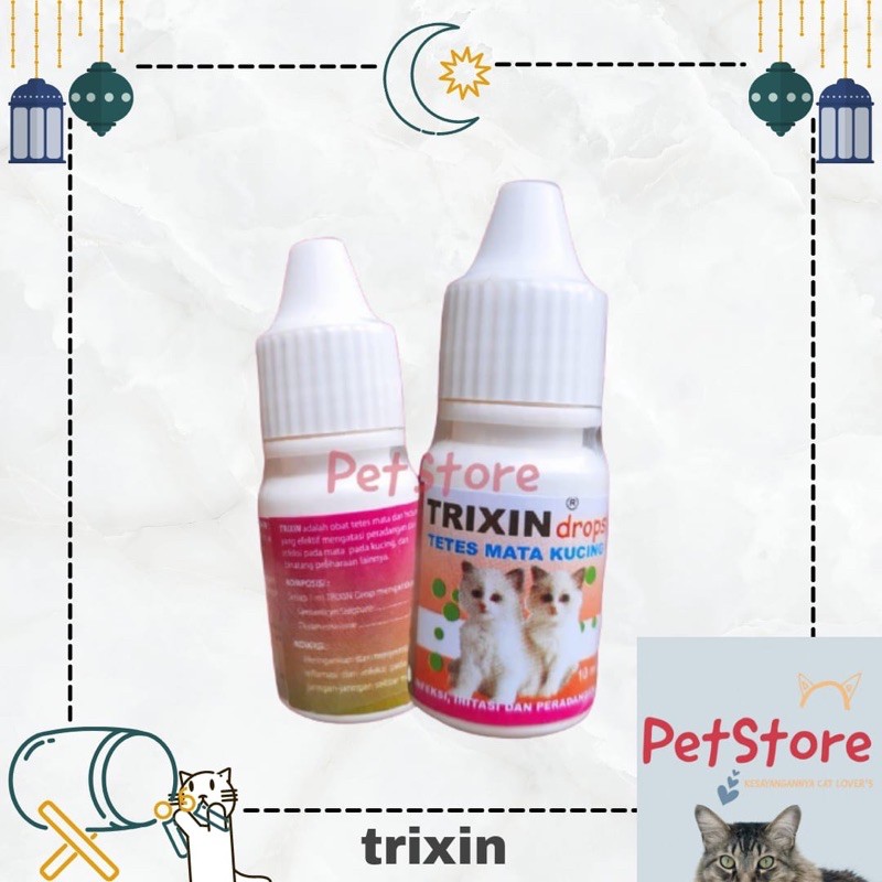 TRIXIN / MAX EYE Obat Tetes Mata Kucing Anjing