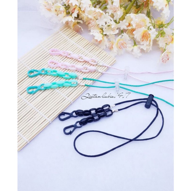 Strap mask chain gembul soft beli 10 free 2